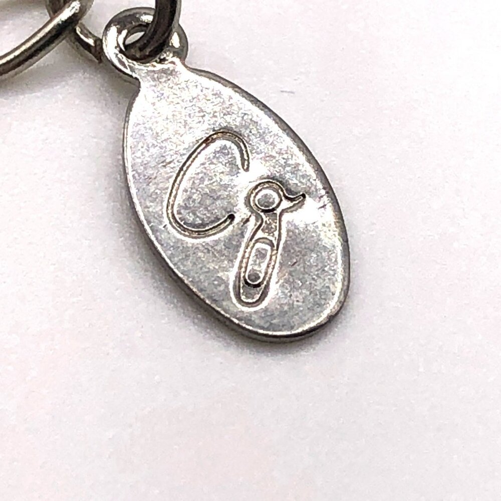 CJ Signed Multistrand Art Glass Necklace – Teardrop Pendant – Boho Statement - Picture 7 of 11